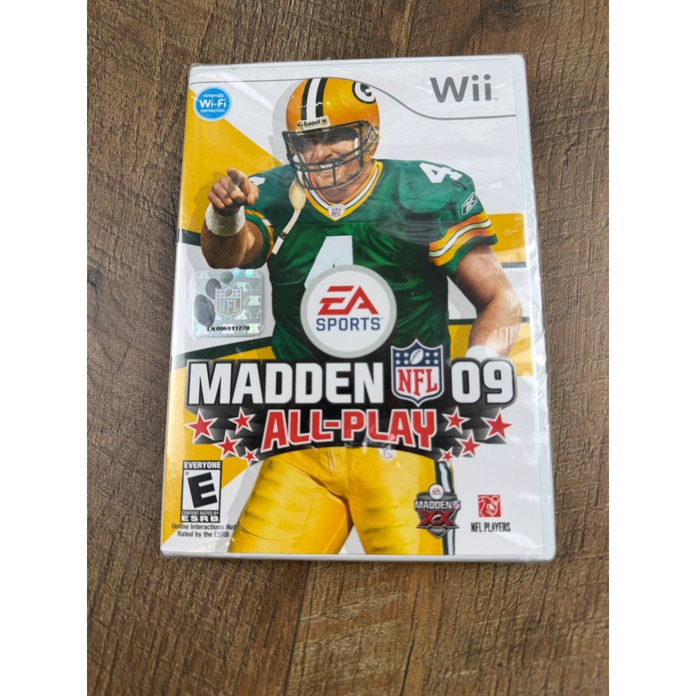 Madden‎ NFL 09 All-Play Nintendo Wii Factory Sealed EA Sports